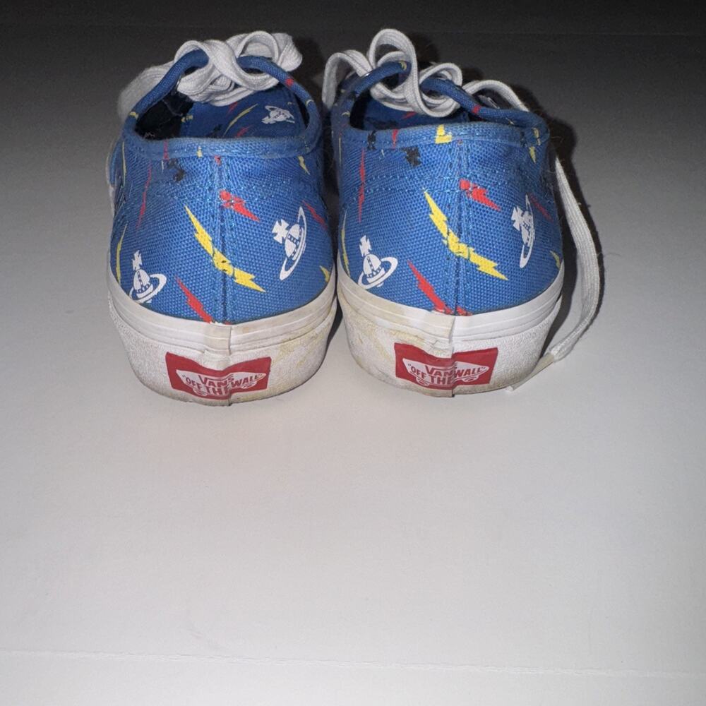 VANS Vivienne Westwood x Authentic Thunderbolt Orbs Mens size 6.5 Women's 8 - Picture 3 of 6